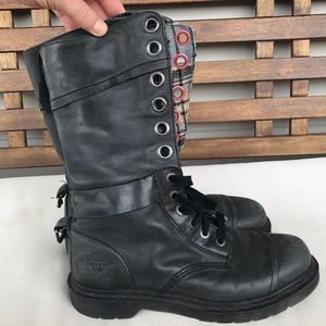 Dr. Martens Triumph Plaid Boots 11